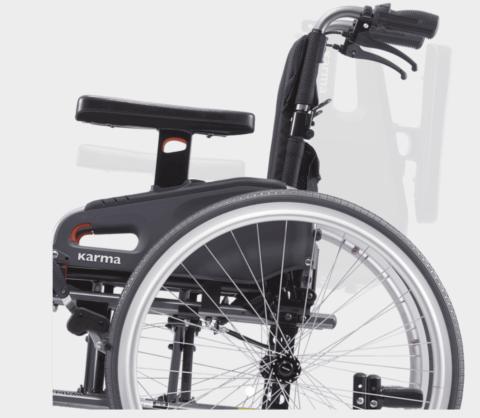 Karma Flexx Self Propel Wheelchair - Image 2