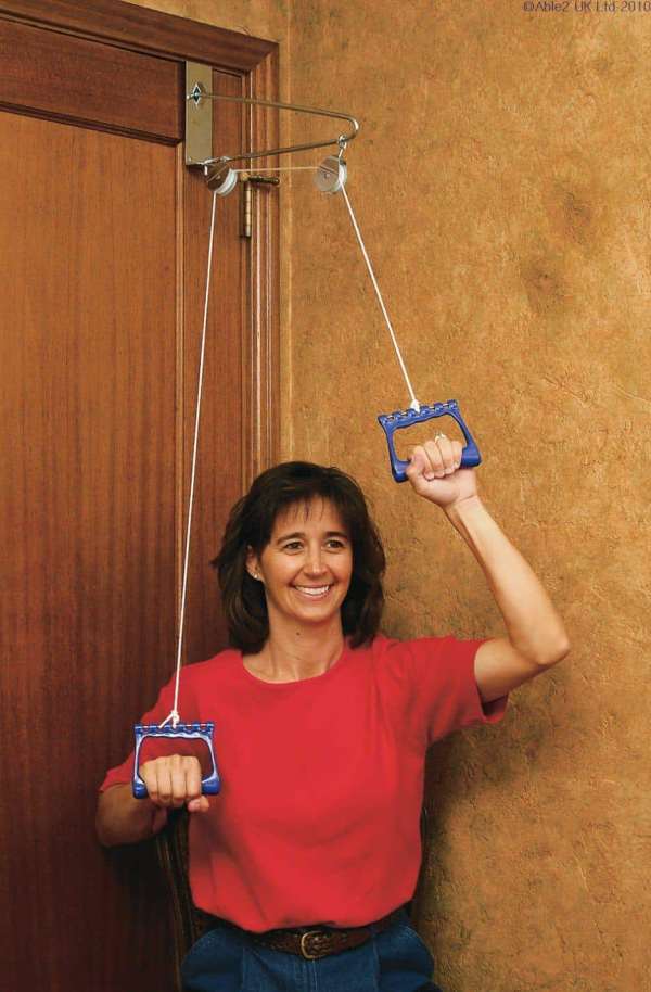 Lightweight mobility aid for elderly and disabled, easy to use ceiling lift system.