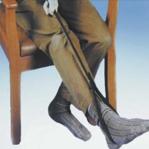 Lightweight mobility aid for elderly and disabled individuals.