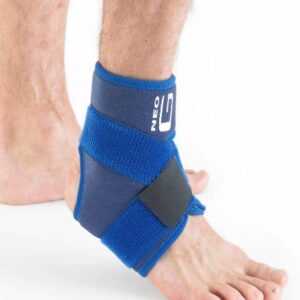 Support ankle brace for mobility and injury recovery, ideal for assistive living and elderly care.