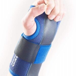 Comfortable ergonomic wrist support with adjustable strap for mobility assistance and injury prevention.