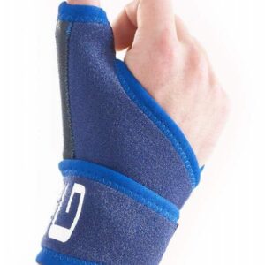 Improved mobility thumb support wrist brace for enhanced hand stability and comfort.