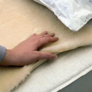 Bed Fleece Comfortable memory foam mattress topper for enhanced sleep quality.