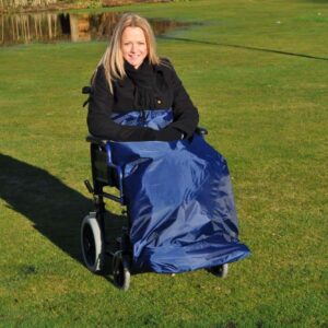Splash Deluxe Wheelchair Apron (Lined) - U Custom mobility scooter for enhanced independence and comfort.