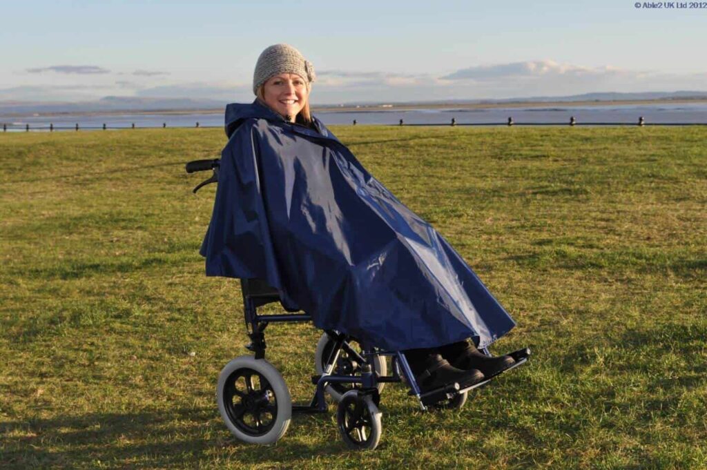 Lightweight mobility scooter for outdoor use with weather protection, ideal for independence and comfort.