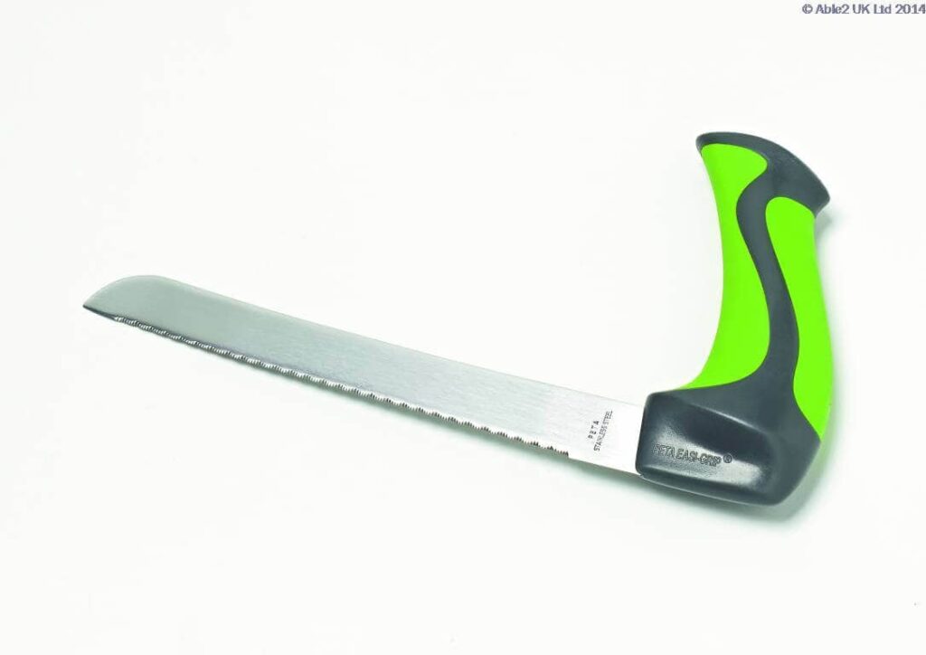 Soft grip reciprocating saw with ergonomic handle for mobility and home improvement projects.