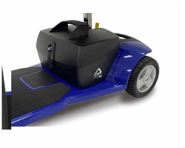 Electric mobility scooter for enhanced accessibility and independence.