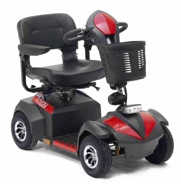 Electric mobility scooter for seniors and disabled, lightweight and reliable.