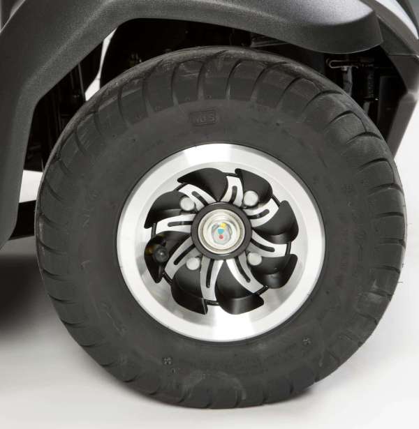 Reliable mobility scooter tyre for easy outdoor travel.