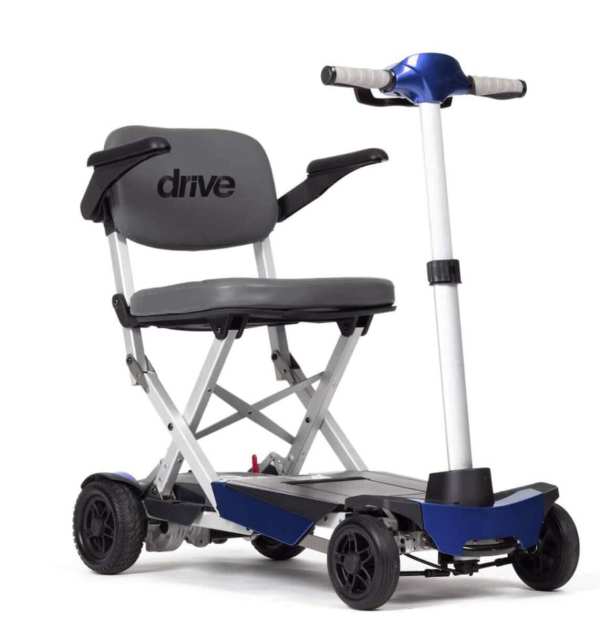 Versatile mobility scooter with comfortable seat and ease of use for seniors and disabled.