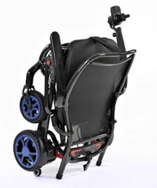 Foldable mobility wheelchair for easy transport and independence in UK.