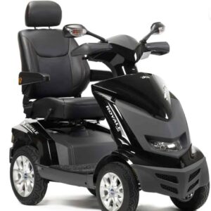 Drive Royale Electric mobility scooter with comfortable seat and advanced features for elderly and disabled.