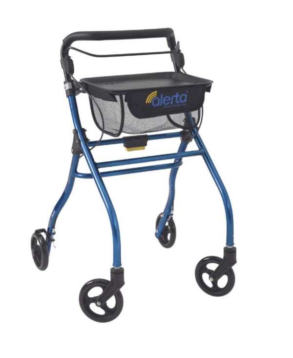 Alerta Four-Wheel Aluminium Indoor Rollator