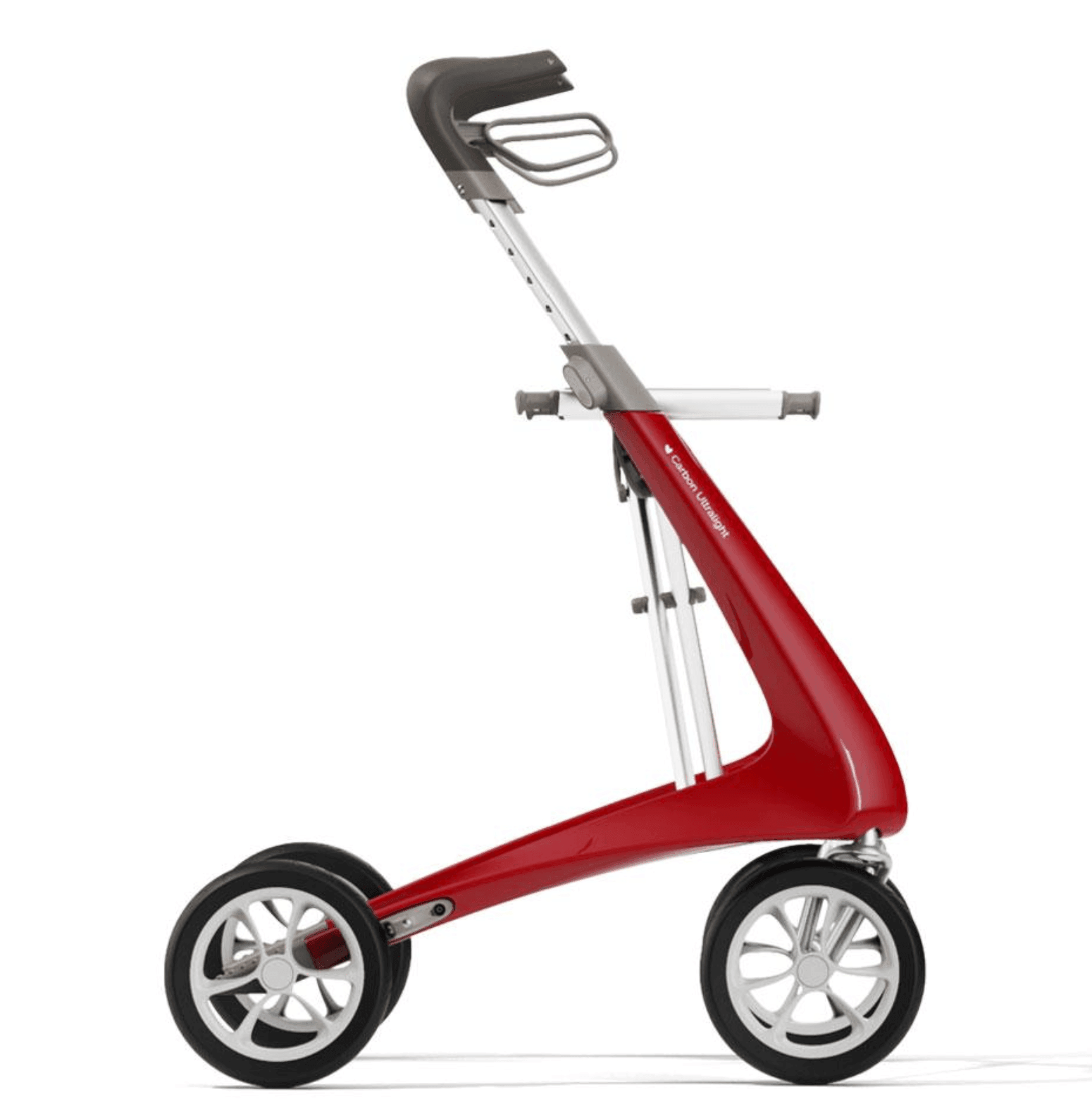 Alerta Four-Wheel Carbon Ultra-Lite Rollator, - Image 4