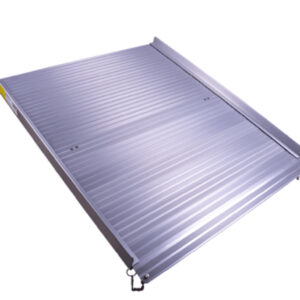 Roll up aluminium ramp