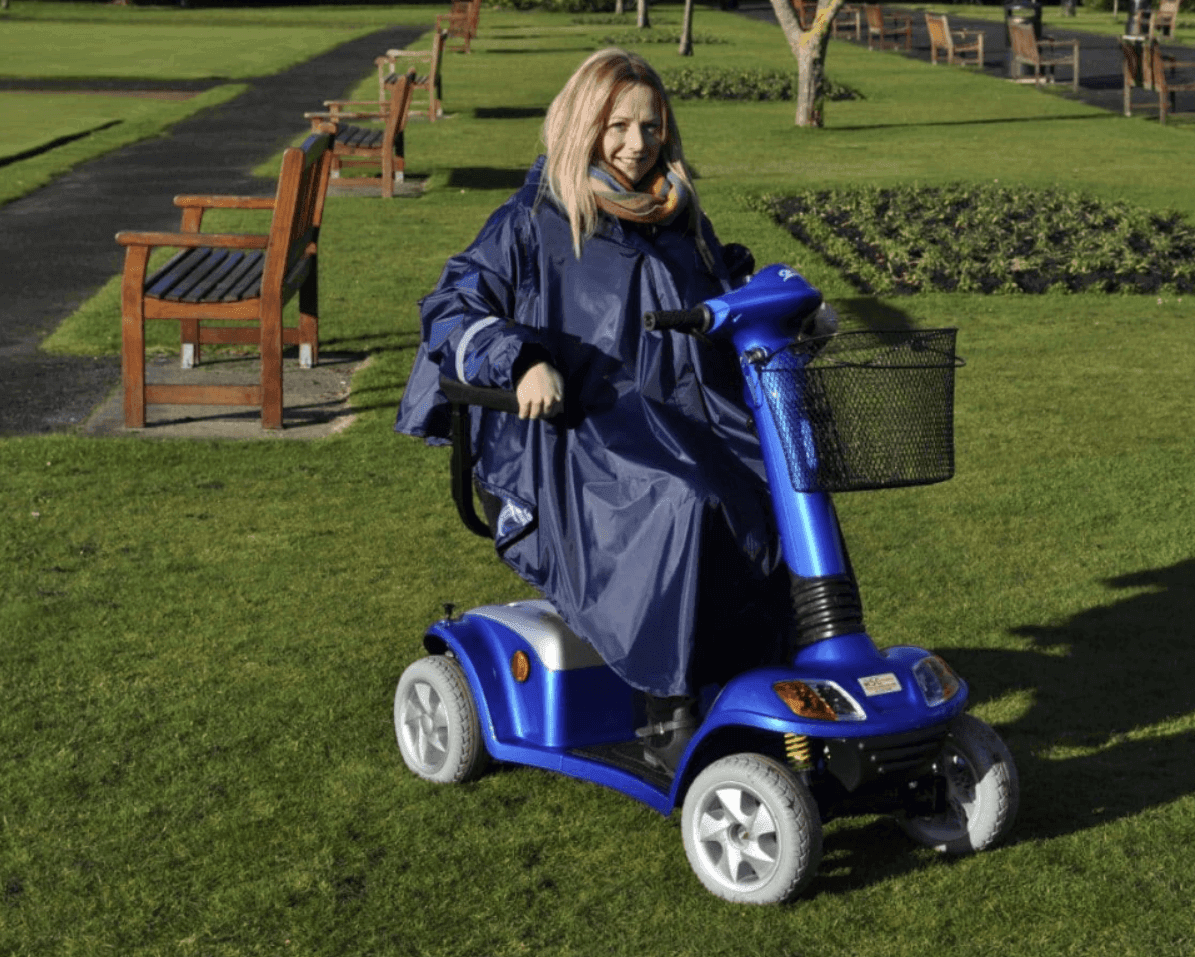 Splash Deluxe Wheelchair Poncho Sleeved (Unlined)